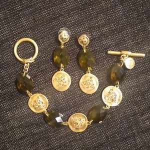 Jones New York Bracelet and earrings set